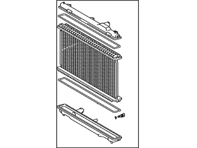 Lexus RC300 Radiator - 16400-31A50