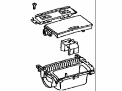 Lexus 55620-30350-E0 Instrument Panel Cup Holder Assembly