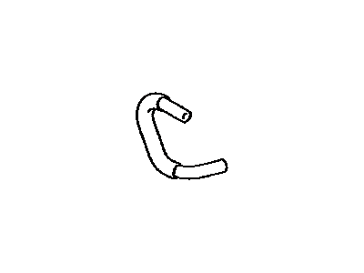 Lexus IS Turbo Coolant Reservoir Hose - 16283-31080