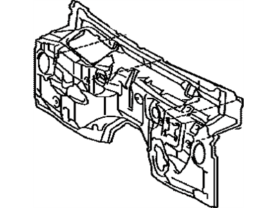 Lexus 55210-30460 INSULATOR Assembly, Dash