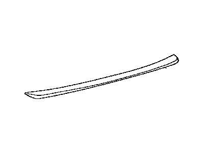 Lexus 76085-30090-J0 Spoiler Sub-Assy, Rear