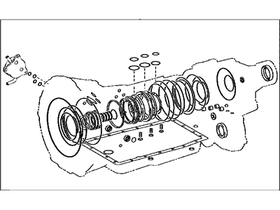 2006 Lexus IS250 Automatic Transmission Overhaul Kit - 04351-30541