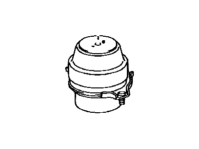 Lexus 12371-31291 INSULATOR, Engine Mounting