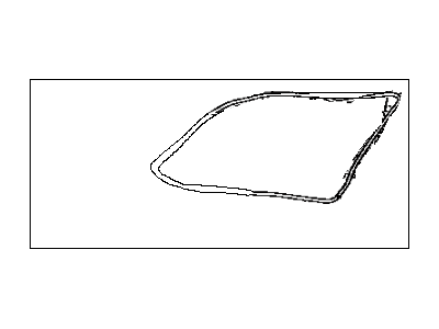 Lexus 81132-30E40 GASKET, HEADLAMP LEN