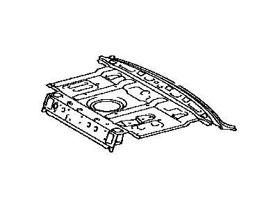 Lexus 64101-30A60 Panel Sub-Assembly, Upper