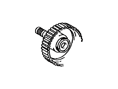 Lexus 35701-28020 Shaft Sub-Assy, Input