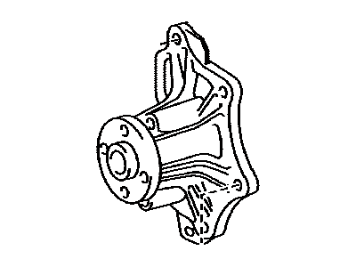 Lexus 16100-39555 Engine Water Pump Assembly