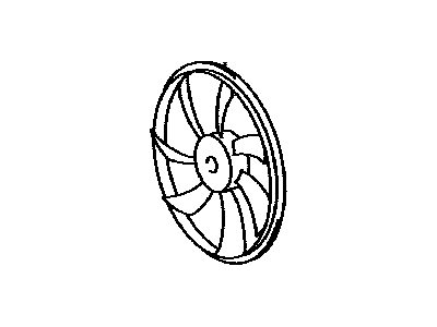 Lexus CT200h Fan Blade - 16361-28360