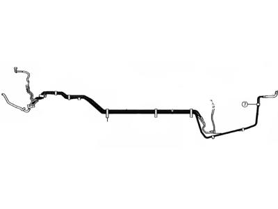 Lexus 77252-07010 Tube, Fuel Main, NO.