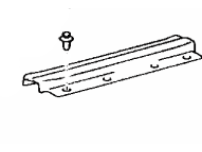 Lexus 67913-50070-E1 Plate, Front Door Scuff, RH