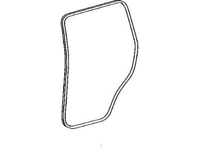 Lexus LX570 Door Seal - 62331-60080