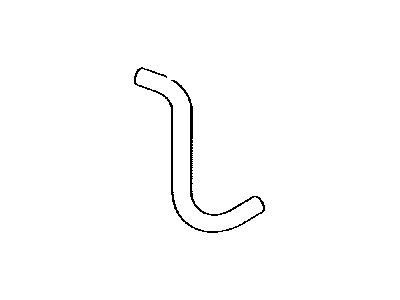 Lexus 44348-60480 Oil Reservoir To Pump Hose, No.1