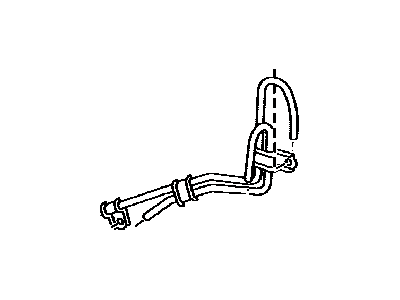 Lexus 32907-60260 Tube Sub-Assy, Oil Cooler W/O Hose, NO.1