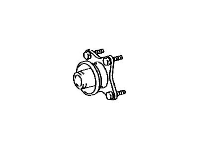 Lexus 33309-34020 Flange Sub-Assy, Output Shaft Companion