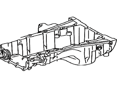 2013 Lexus LX570 Oil Pan - 12111-0S011