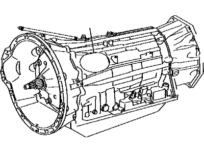 Lexus 35000-0W010 Transmission Assembly