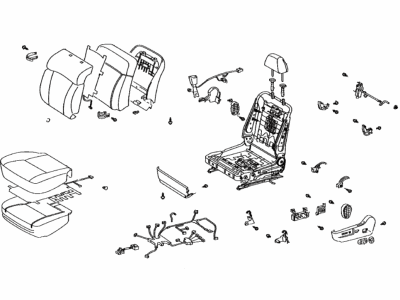 Lexus 71200-30K50-20 Seat Assy, Front LH
