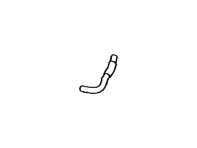 Lexus 16297-31010 Hose, Water By-Pass, NO.9