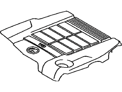 Lexus 11209-50140 V-Bank Cover Sub-Assembly