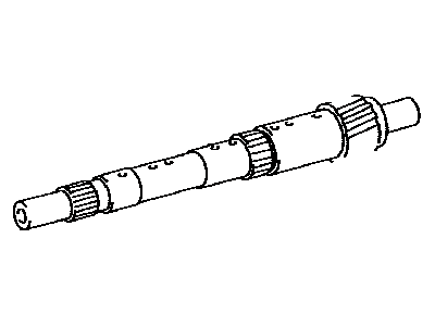 Lexus IS250 Intermediate Shaft - 35713-22020