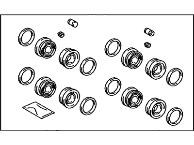 Lexus GS430 Wheel Cylinder Repair Kit - 04478-30110