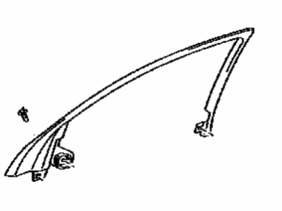 Lexus 67663-30060 Garnish, Door Frame, RH