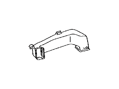 Lexus 55843-30261 Duct, Heater To Register, NO.1