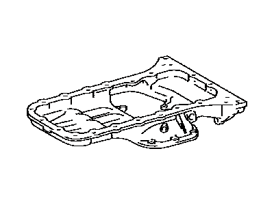 Lexus 12101-31100 Pan Sub-Assy, Oil