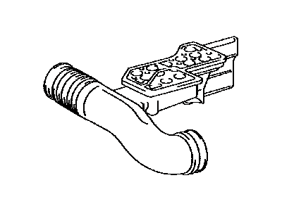 Lexus GS460 Air Intake Coupling - 17875-38020