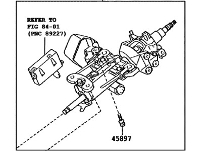 Lexus GS460 Steering Column - 45250-30A60