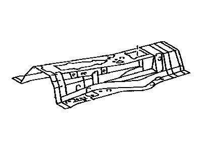 Lexus 58113-30200 Panel, Front Floor, Center