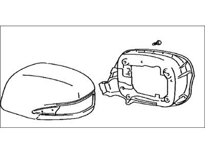 2011 Lexus GS350 Mirror Cover - 8794A-30B10-B2