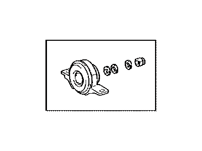 Lexus 37230-39095 Bearing Assy, Center Support, NO.1