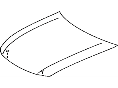 2010 Lexus GS460 Hood - 53301-30450