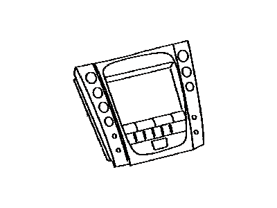 Lexus 86431-30230-E0 Display, Display & Navigation Module