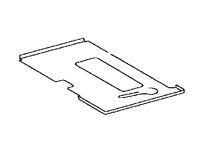 Lexus 74433-30030 Support, Battery Tray,No.1