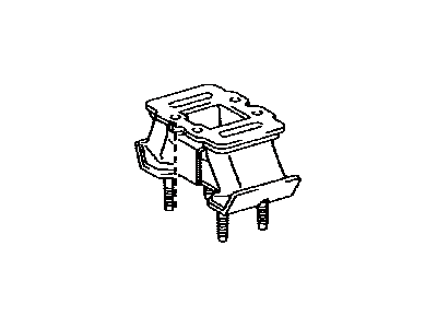 Lexus 12371-31081 Insulator, Engine Mounting, Rear NO.1