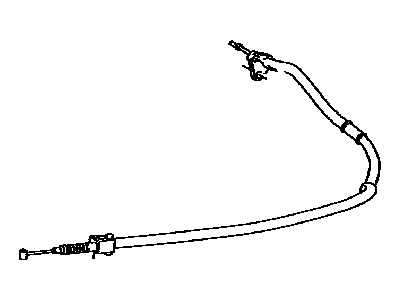 Lexus GS460 Parking Brake Cable - 46420-30581