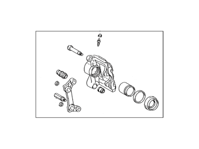 Lexus 47830-30321 Rear Passenger Disc Brake Cylinder Assembly