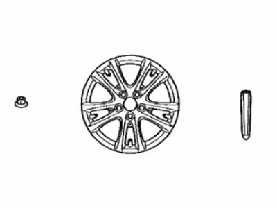 Lexus 42601-30110 Wheel Sub-Assembly, Disc