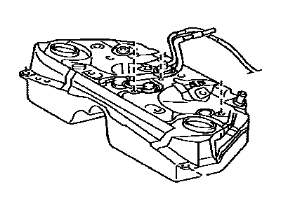 Lexus GS460 Fuel Tank - 77001-30570