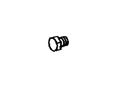 Lexus 90341-12030 Plug, Straight Screw