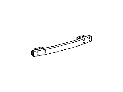 Lexus 52023-30290 Reinforcement, Rear Bumper, NO.1