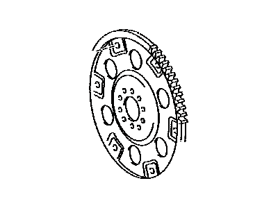 Lexus IS300 Flywheel - 32101-30100