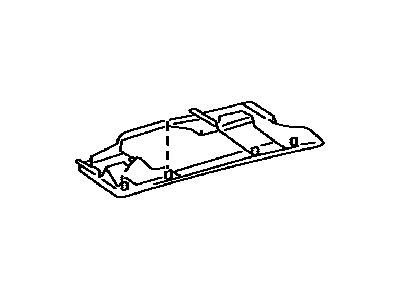 Lexus 55607-30290 Cover Sub-Assy, Instrument Panel Under, NO.2