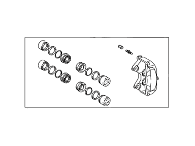 2006 Lexus GS430 Brake Caliper - 47730-30530