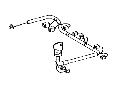 Lexus 82125-50060 Wire, Transmission