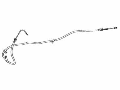 2010 Lexus GS450h Parking Brake Cable - 46410-30760