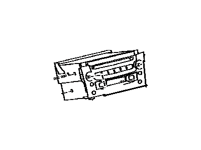 Lexus 86120-30D80-E0 Receiver Assy, Radio