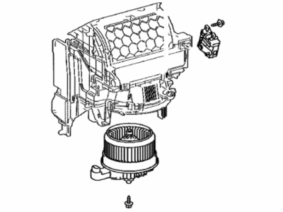 Lexus NX200t Blower Motor - 87130-78010